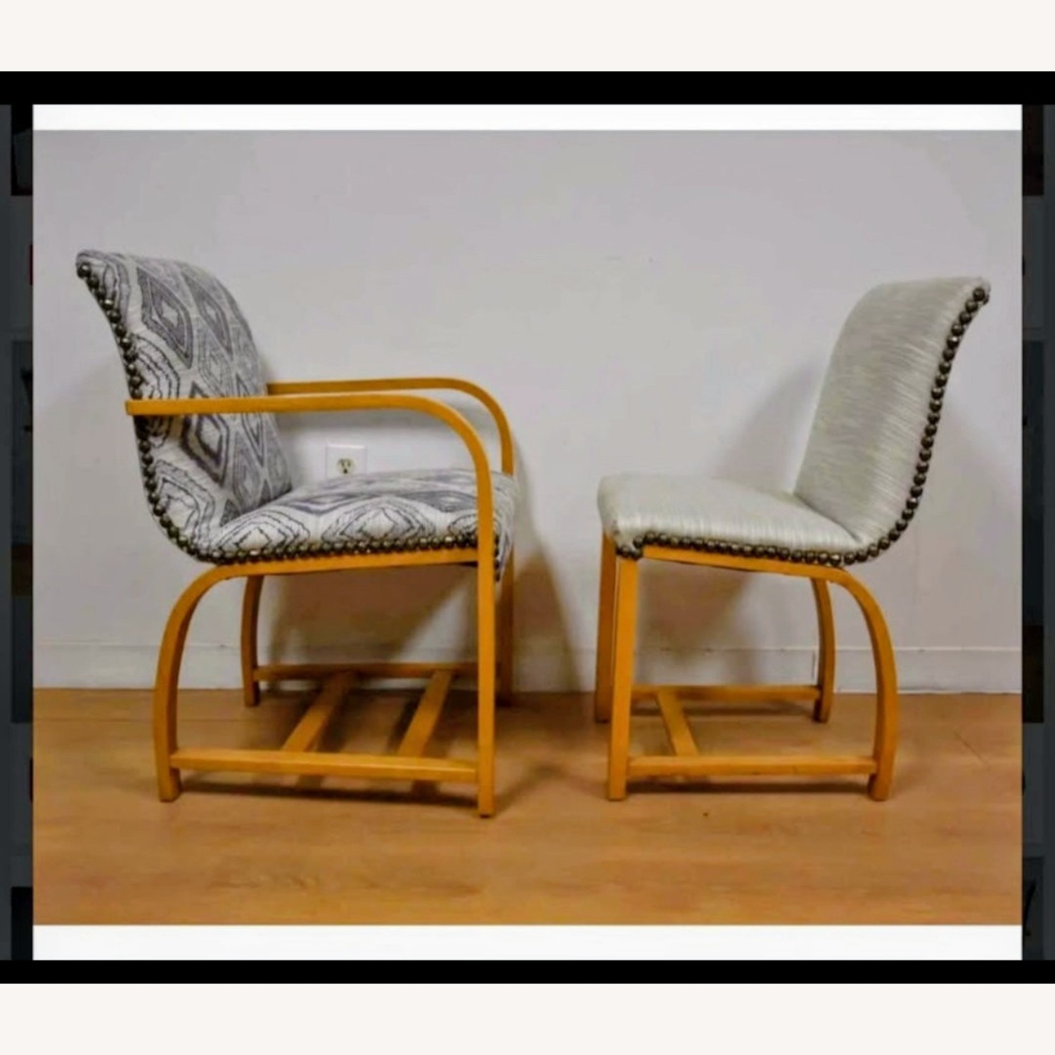 Vintage 1940s Modernist Dining Chairs – Set of 6 - image-3