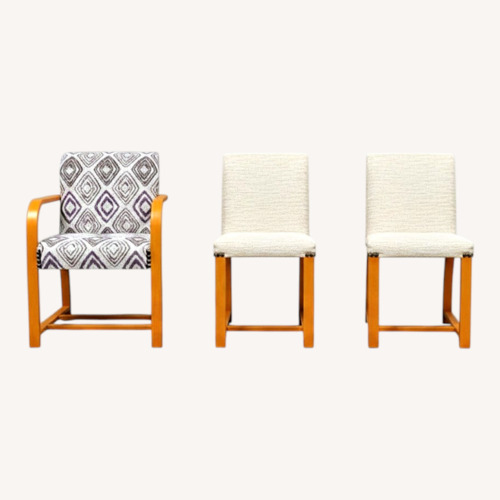 Used Vintage 1940s Modernist Dining Chairs – Set of 6 for sale on AptDeco
