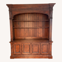 Ethan Allen Dark Pine Bookcase