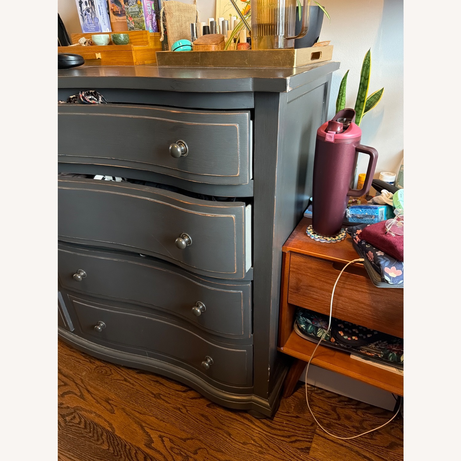 Bassett Hgtv Home Dark Gray Wood Dresser - image-3