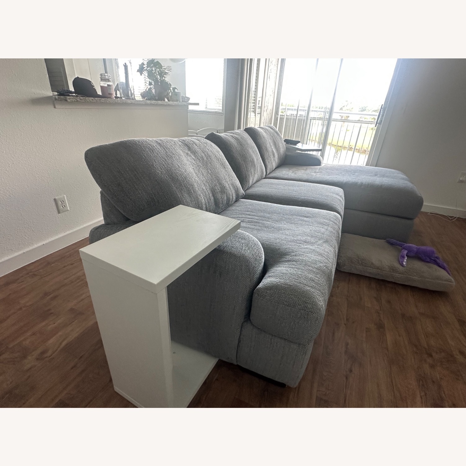 City Furniture Alpha Light Gray 3+ Piece Sectional - image-3