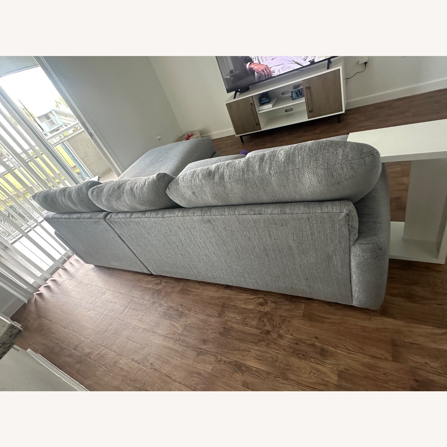City Furniture Alpha Light Gray 3+ Piece Sectional - image-2
