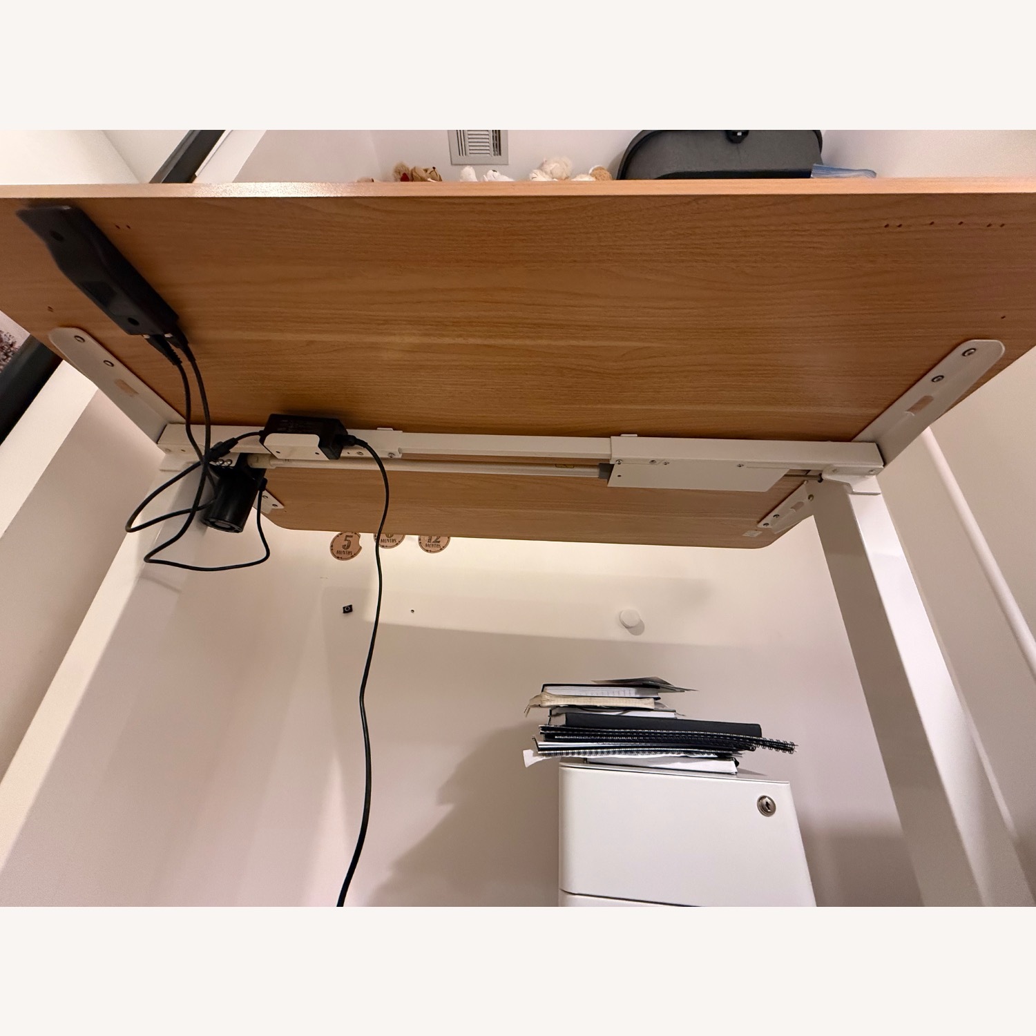 FlexiSpot Light Brown Desk - image-5