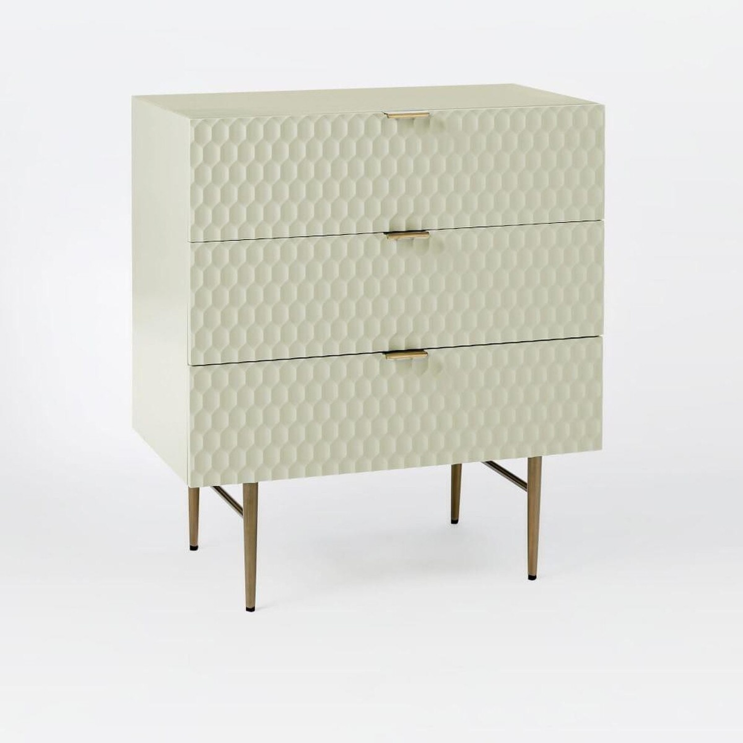 West Elm Audrey 3 Drawer Dresser in Parchment  - image-5