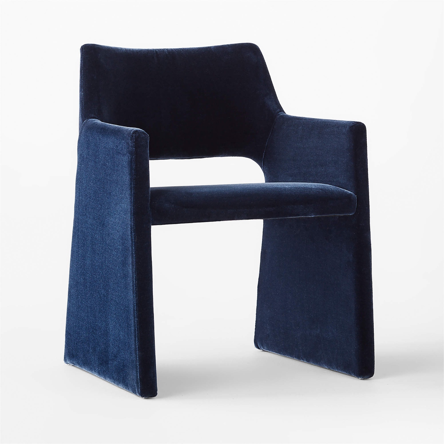 CB2 Foley Navy Dining Armchair - image-8