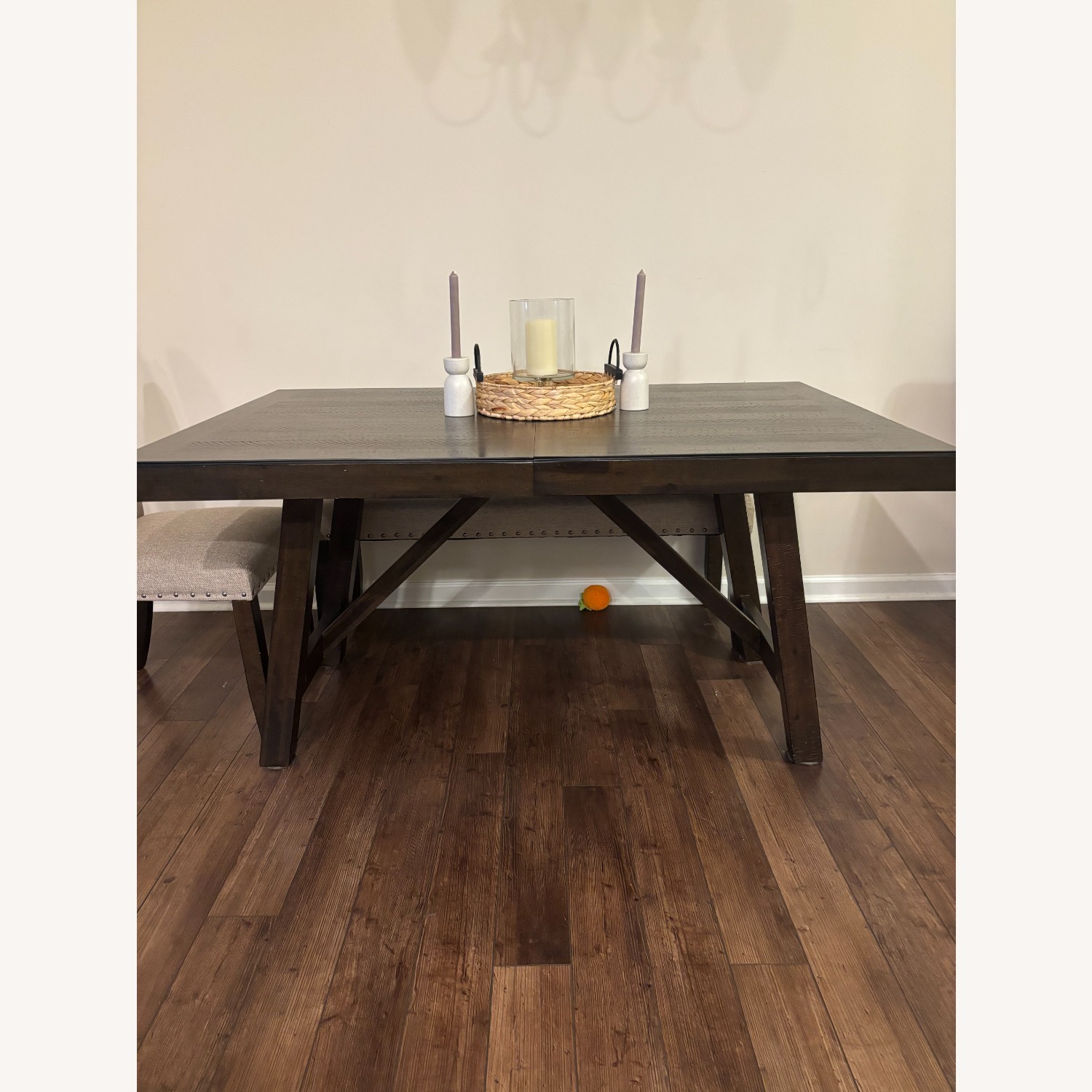 Ashley Furniture Dark Brown Wood Dining Set  - image-2