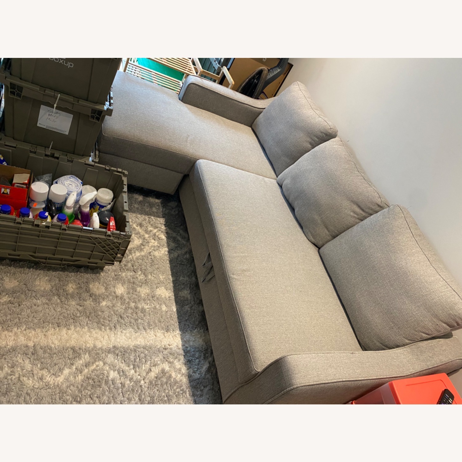 Wayfair Nostrand Chaise Sleeper Sofa - image-5