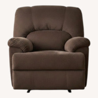 Bob's Discount Dark Brown Power Recliner