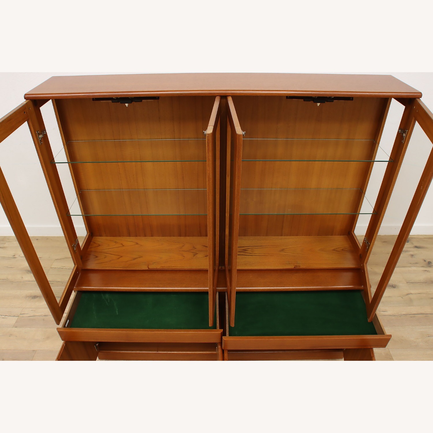 Midcentury Modern Danish Teak China Cabinet - image-3