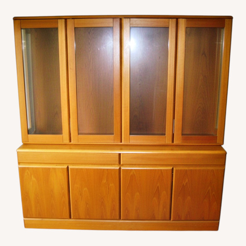 Used Midcentury Modern Danish Teak China Cabinet for sale on AptDeco