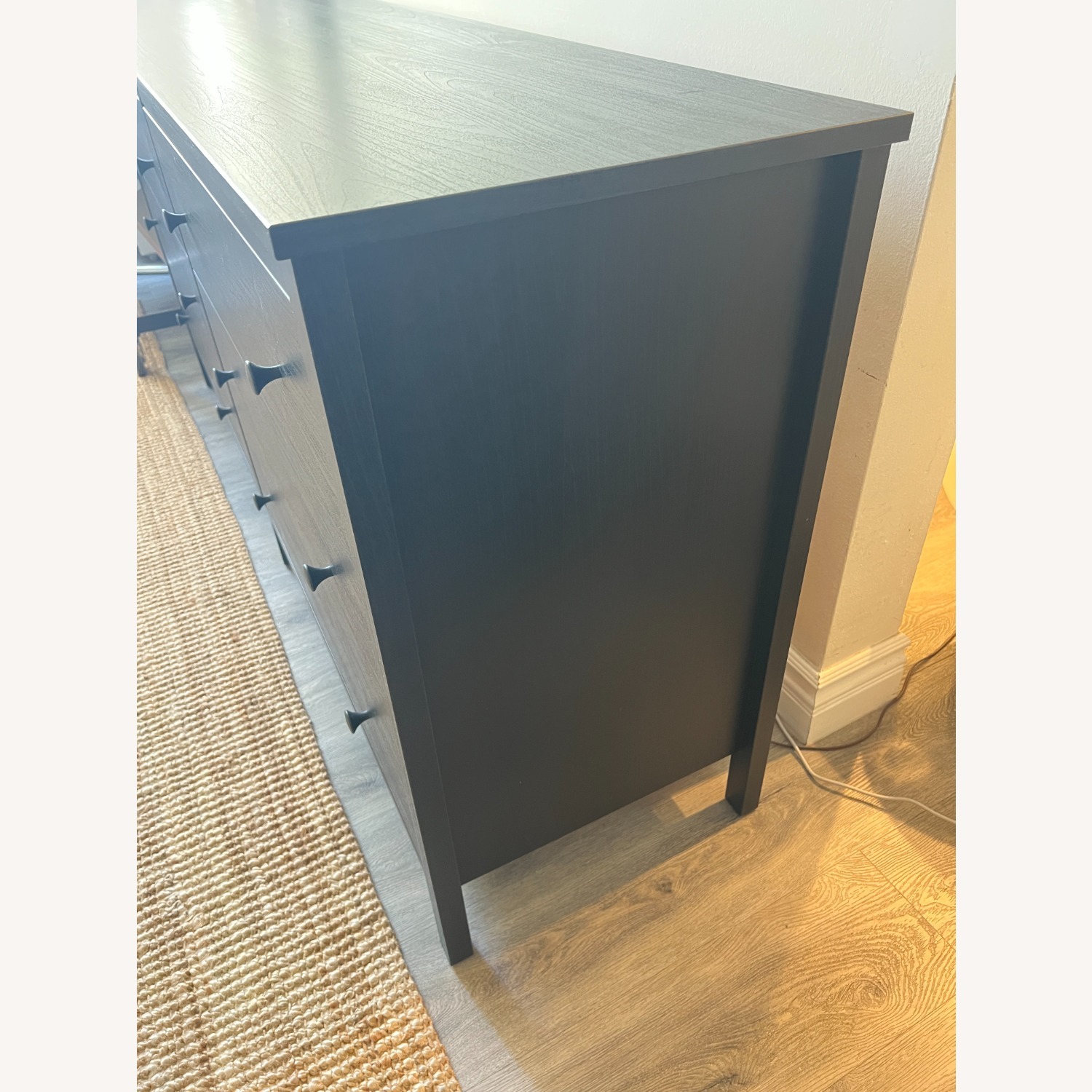 IKEA Koppang Black Wood Dresser - image-4
