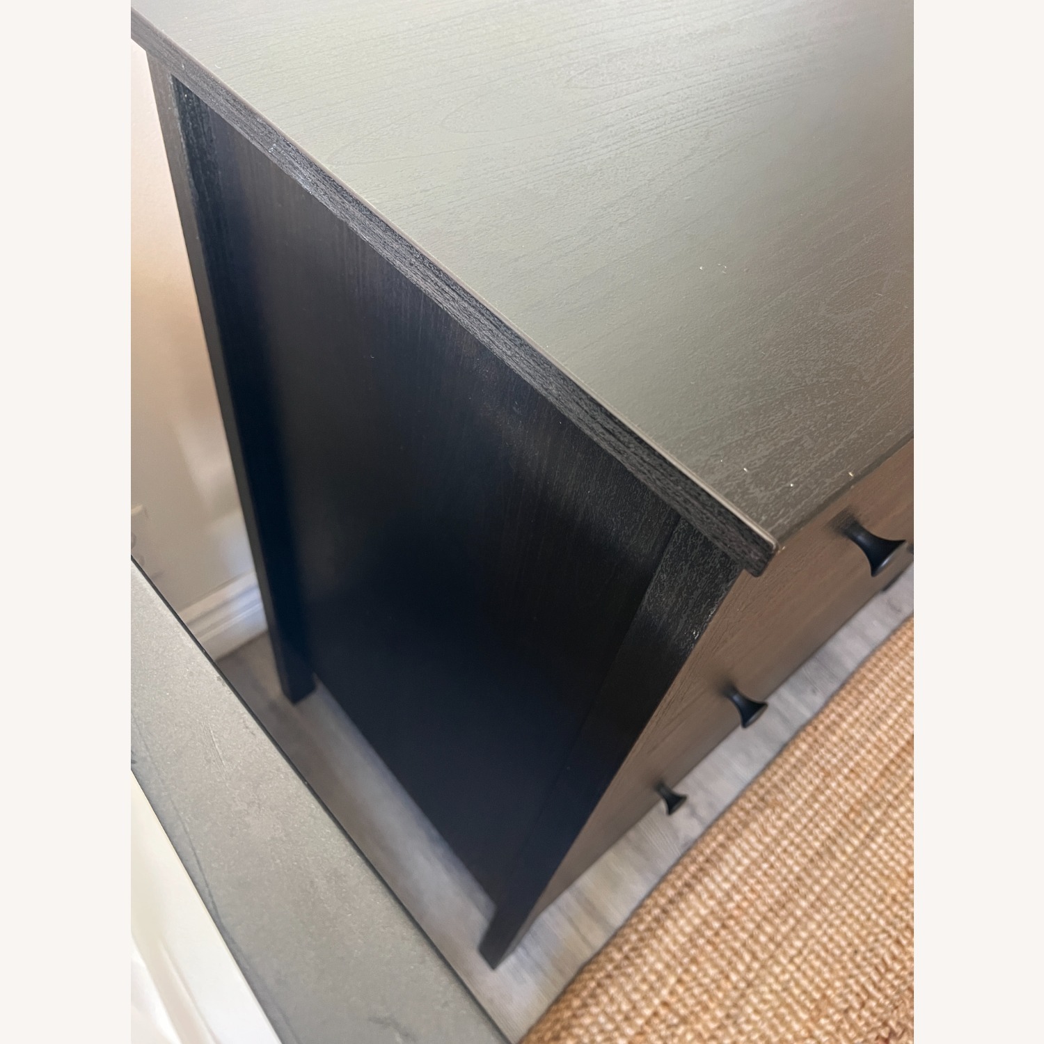 IKEA Koppang Black Wood Dresser - image-3