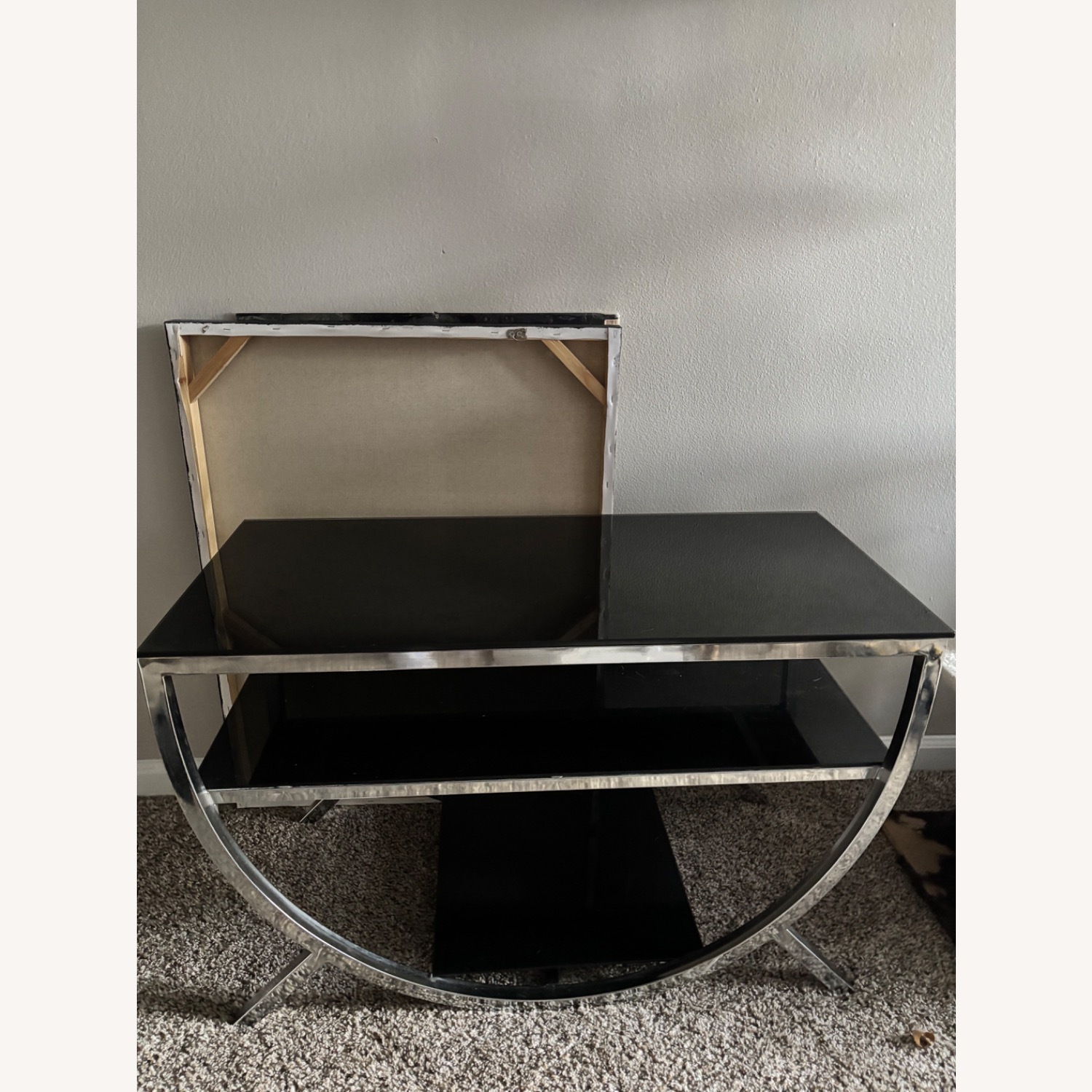 Kings Furniture Black Glass Coffee Table - image-1
