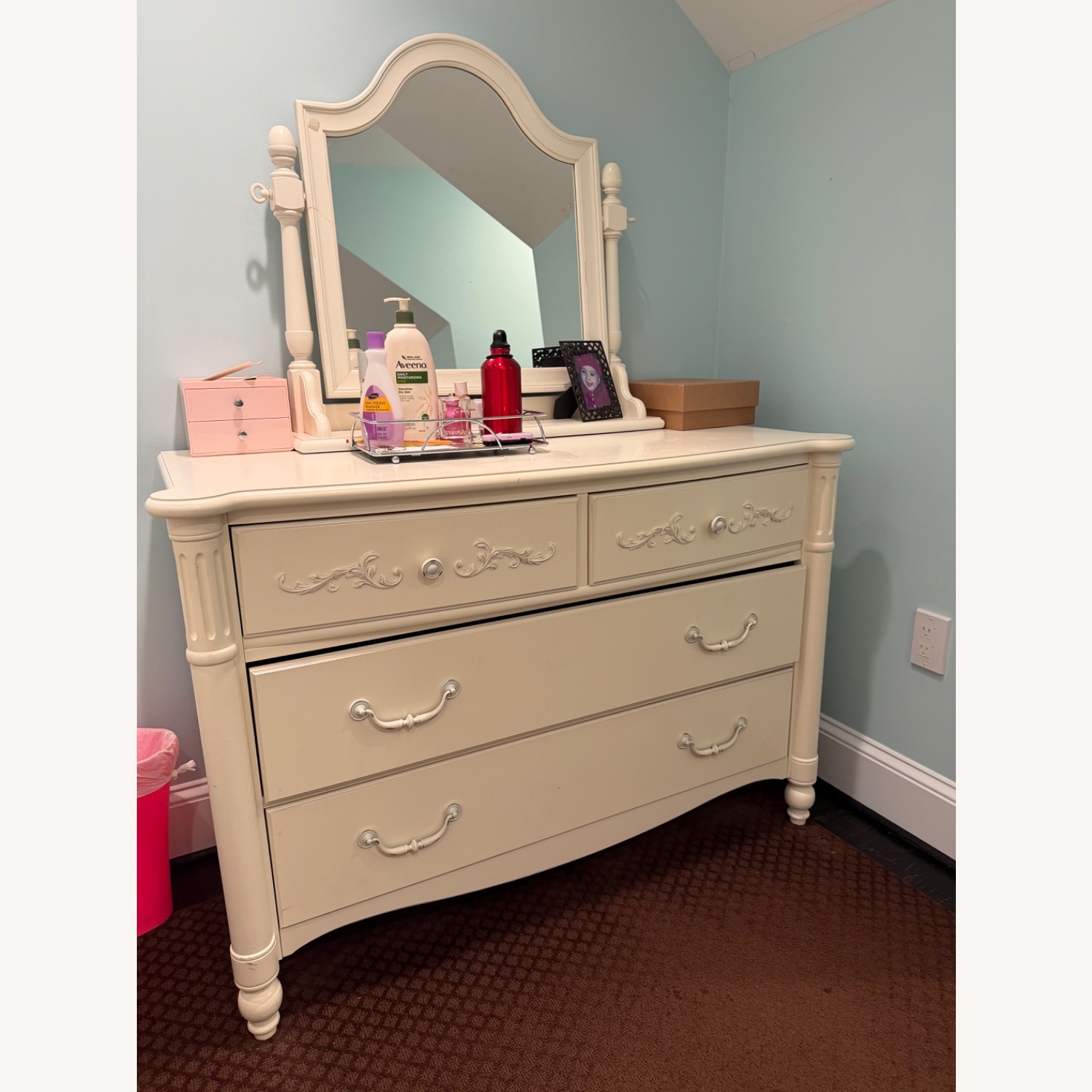 Stanley Furniture White Metal Twin Bed - image-3