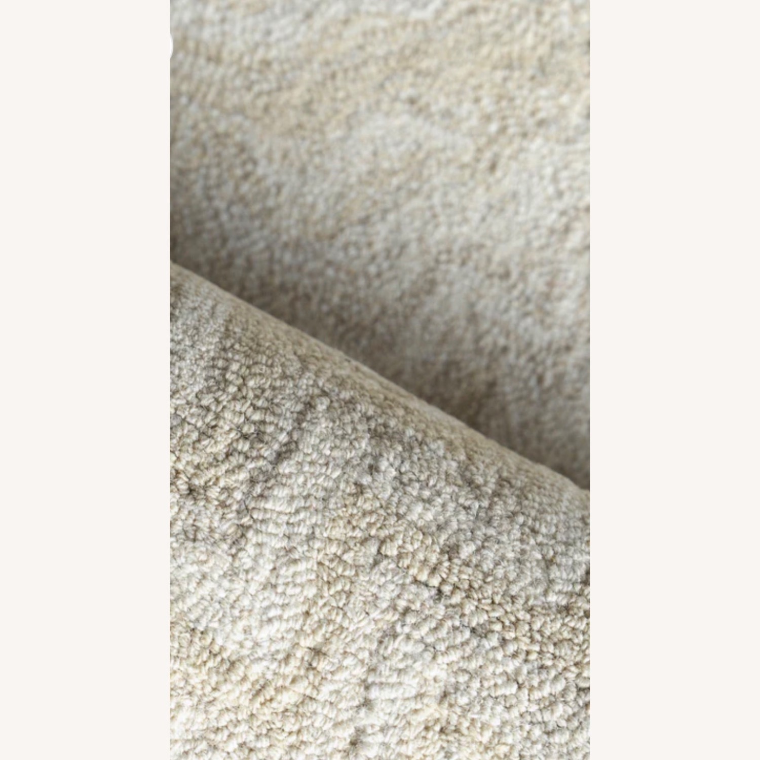 New Zealand Wool Area Rug 5x8 Neutral Ivory  - image-4
