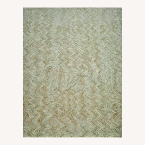Used New Zealand Wool Area Rug 5x8 Neutral Ivory for sale on AptDeco