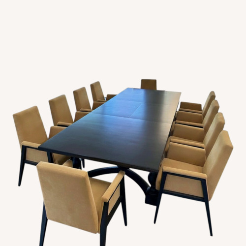 Used Canadel Dark Gray Wood Dining Sets for sale on AptDeco