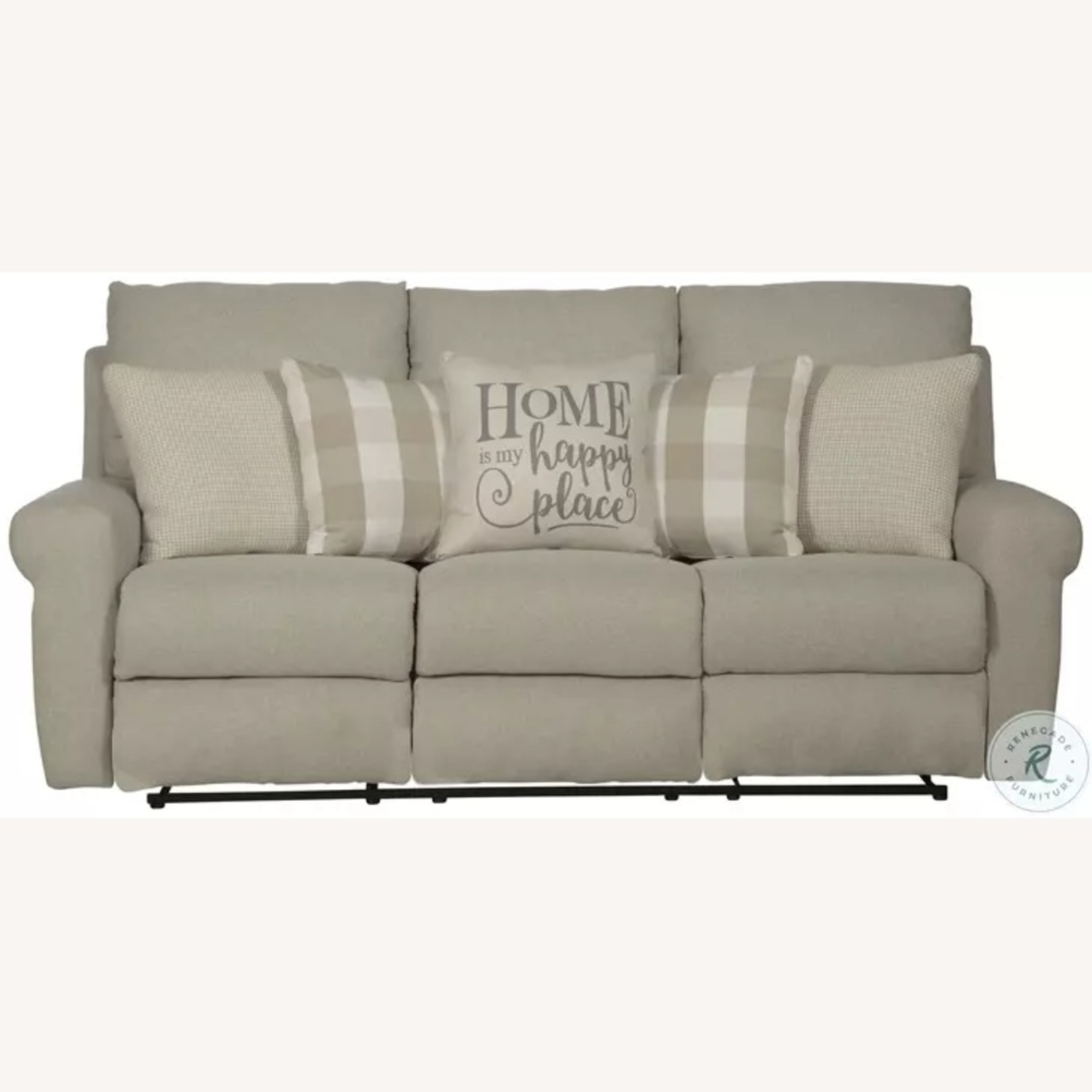 Westport Cement Lay Flat Power Reclining Sofa - image-6