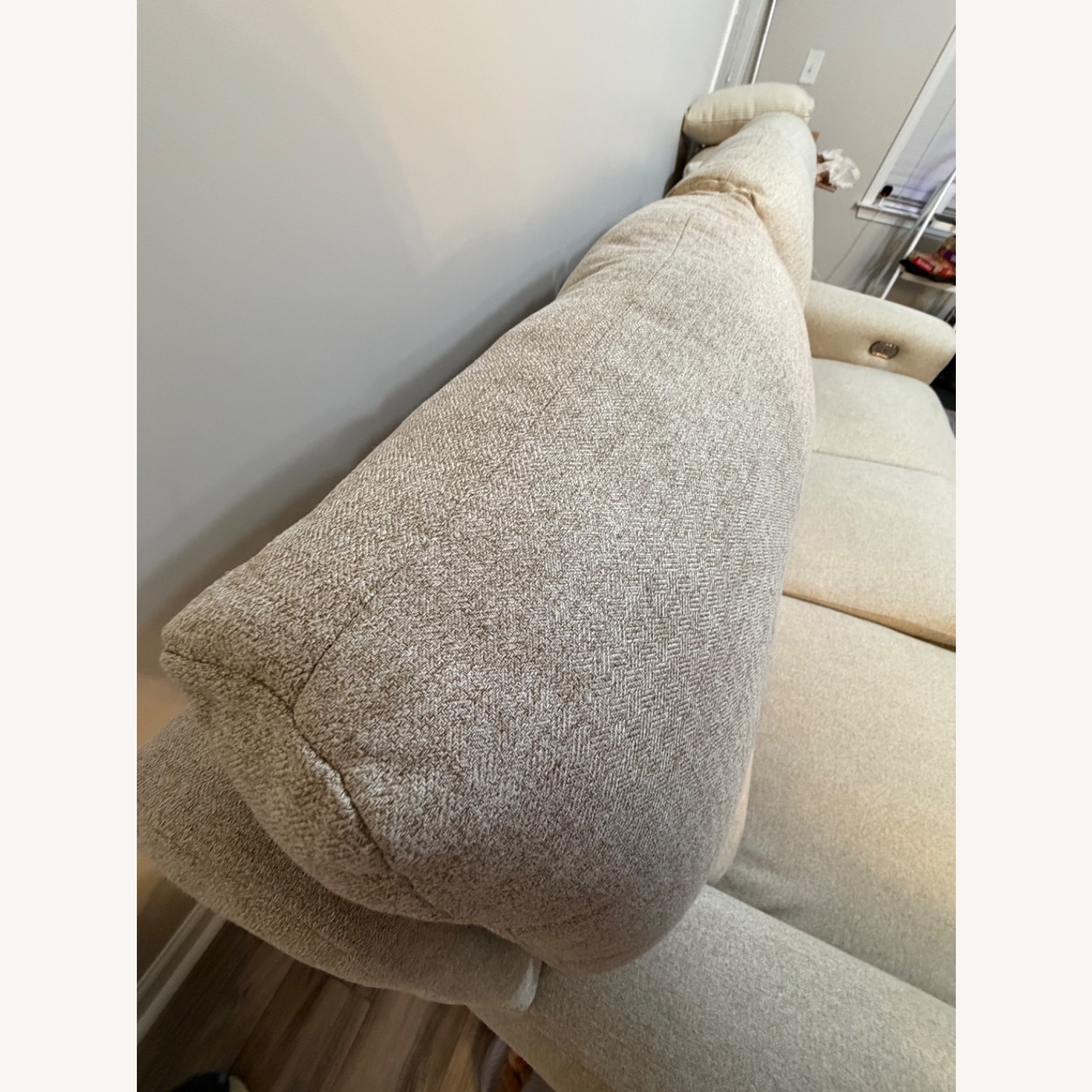 Westport Cement Lay Flat Power Reclining Sofa - image-3