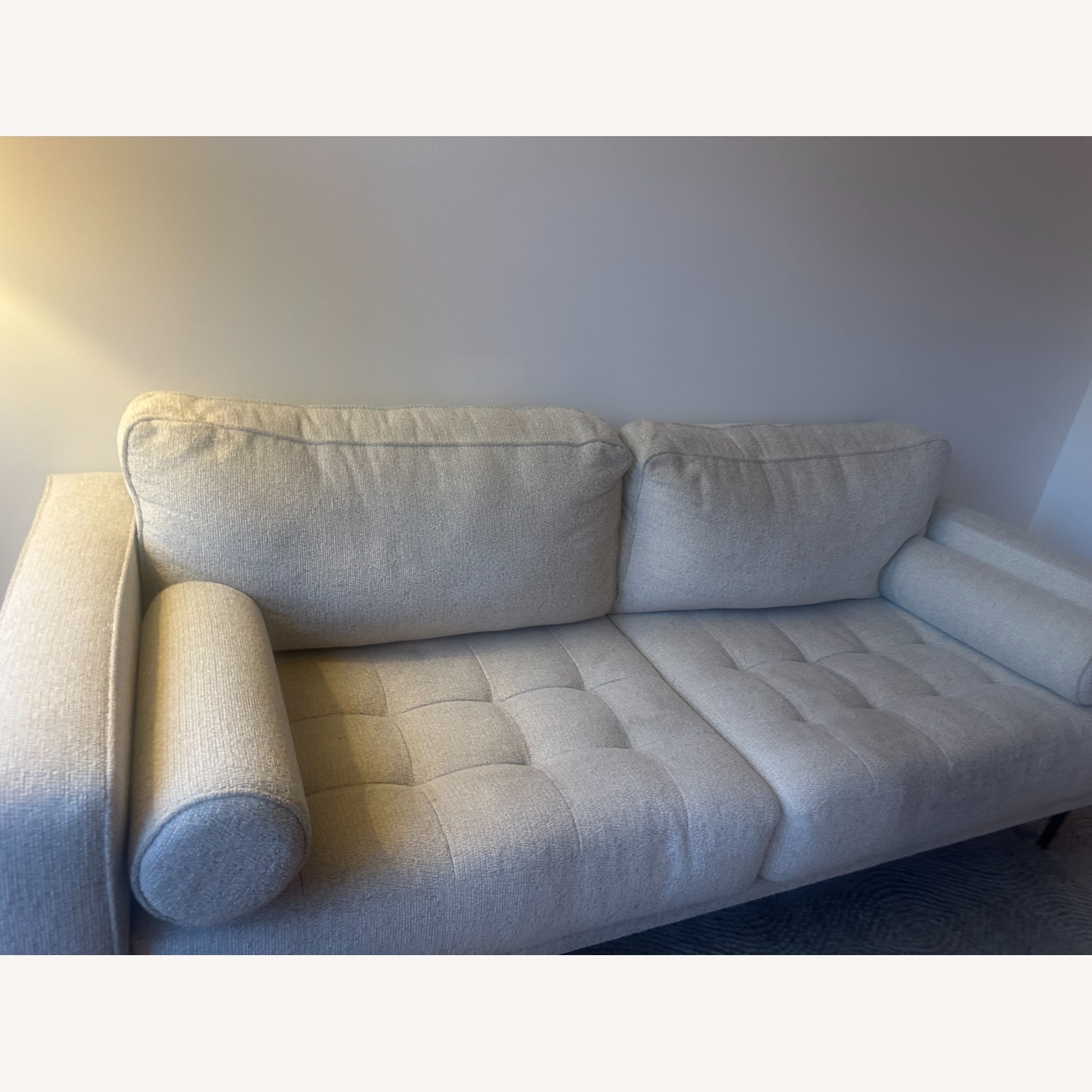 Ashley Furniture Light Brown 2 Seater Sofa - image-2