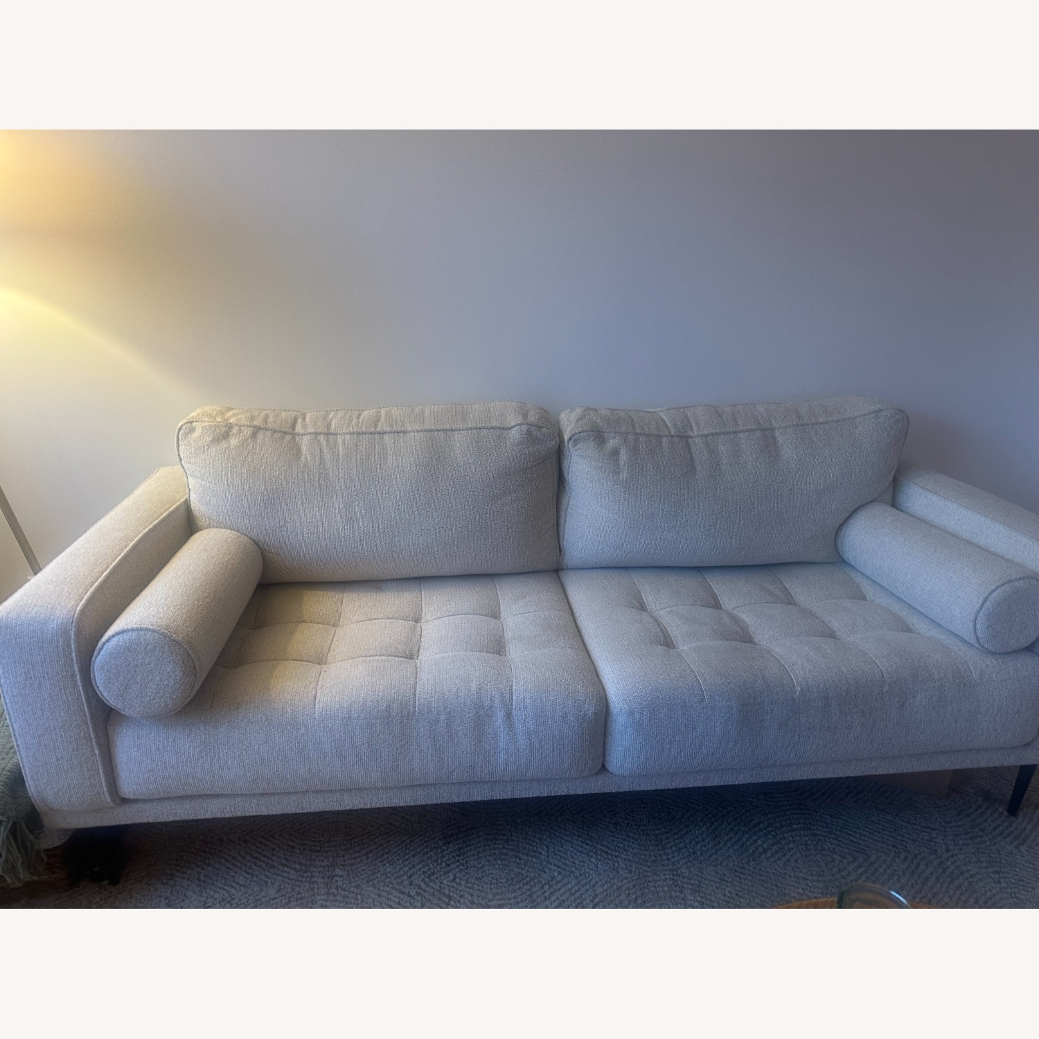 Ashley Furniture Light Brown 2 Seater Sofa - image-3