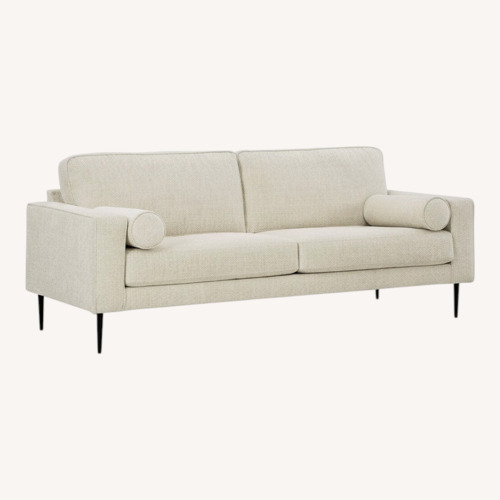 Used Ashley Furniture Light Brown 2 Seater Sofa for sale on AptDeco