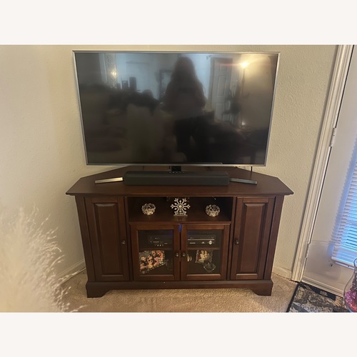 Used Crosley TV Corner and Console Stand  for sale on AptDeco