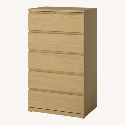 Used IKEA STORKLINTA Natural Dresser for sale on AptDeco