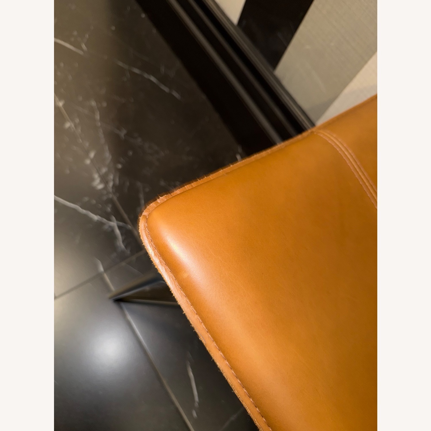 West Elm Slope Leather Dining Chair (Set of 2) - image-5