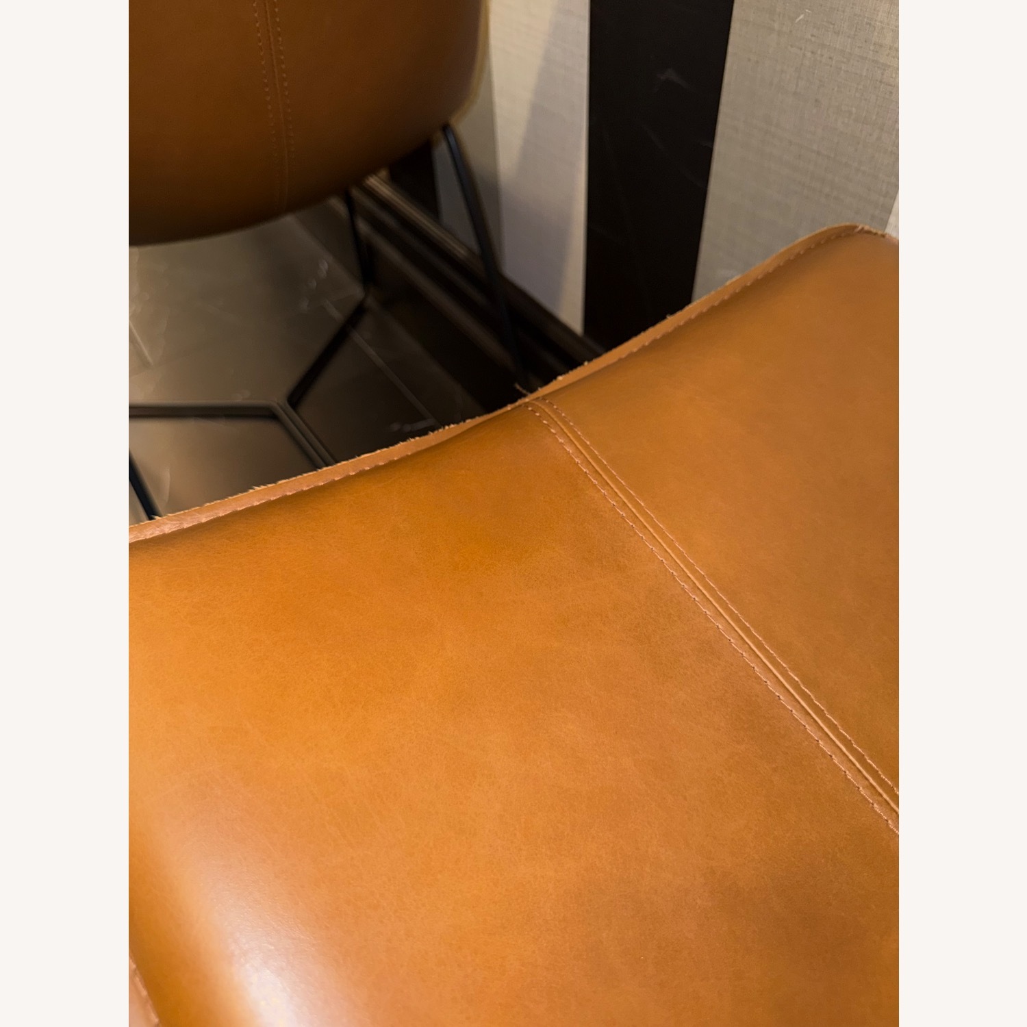 West Elm Slope Leather Dining Chair (Set of 2) - image-4