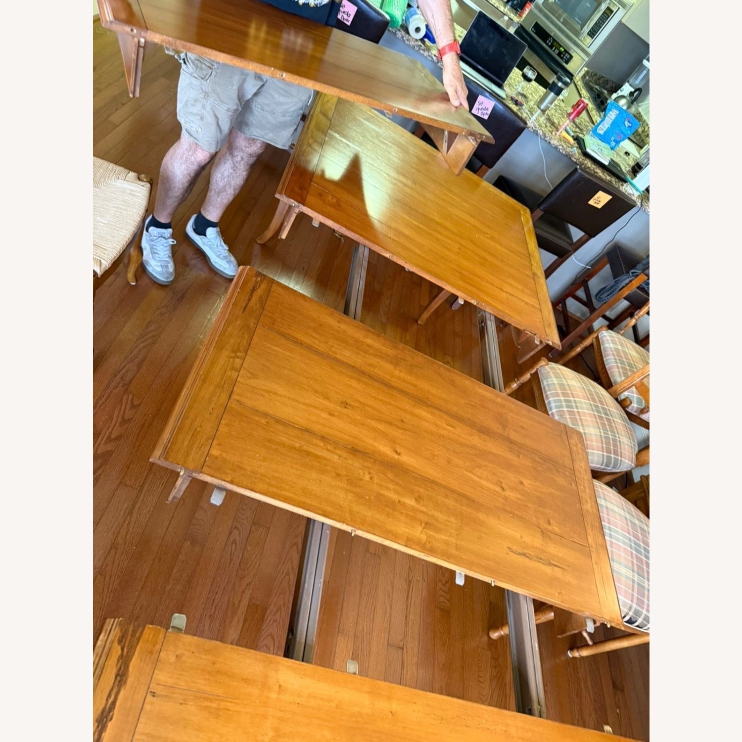Ethan Allen Dark Brown Wood Dining Sets - image-9