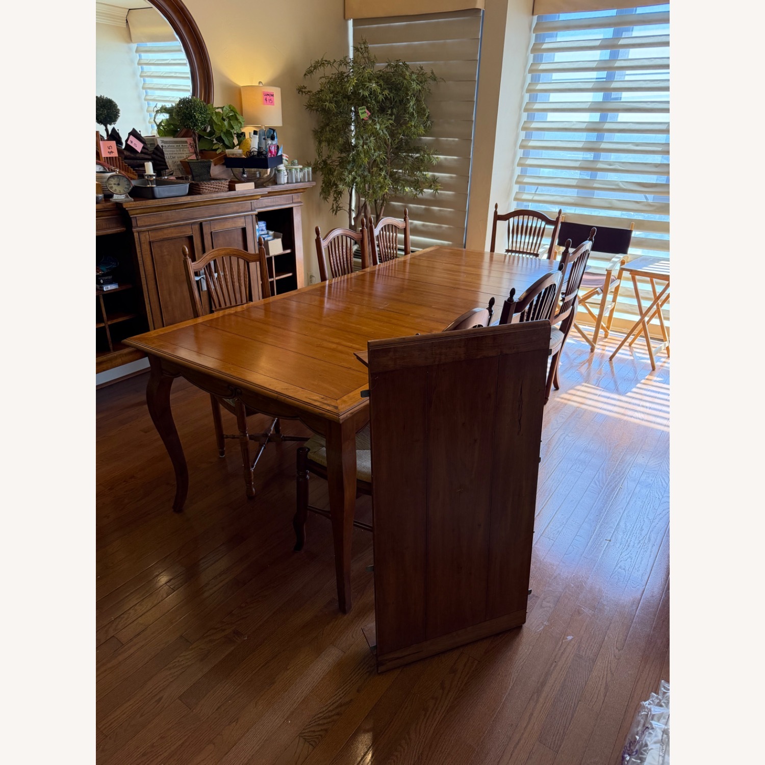 Ethan Allen Dark Brown Wood Dining Sets - image-2