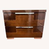Modern Lacquered Nightstand