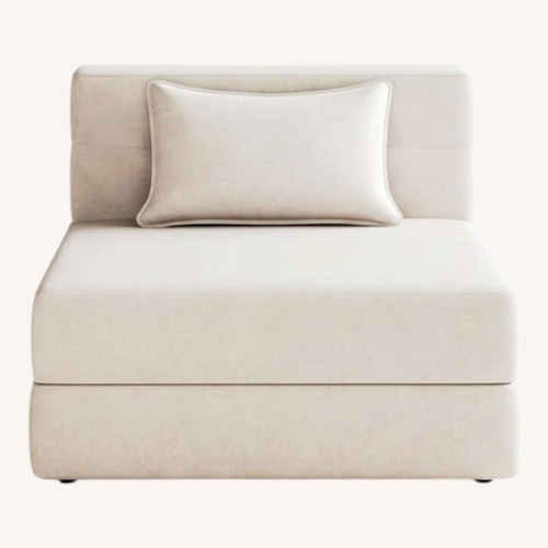 Used Amazon Natural Sleeper Sofa for sale on AptDeco