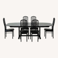 Maurice Villency Furniture Black Dining Sets