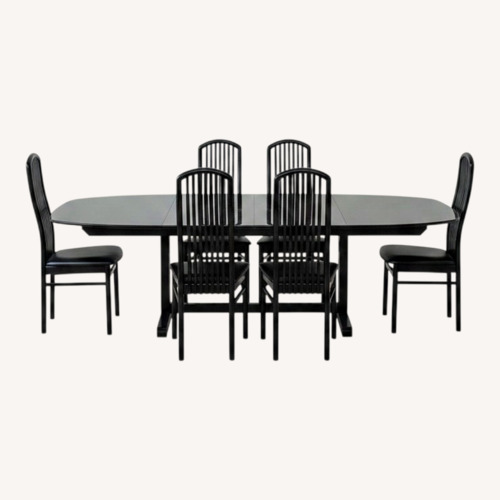 Used Maurice Villency Furniture Black Dining Sets for sale on AptDeco