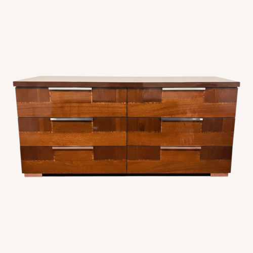 Used ItalModern Other Dark Brown Wood Dresser for sale on AptDeco
