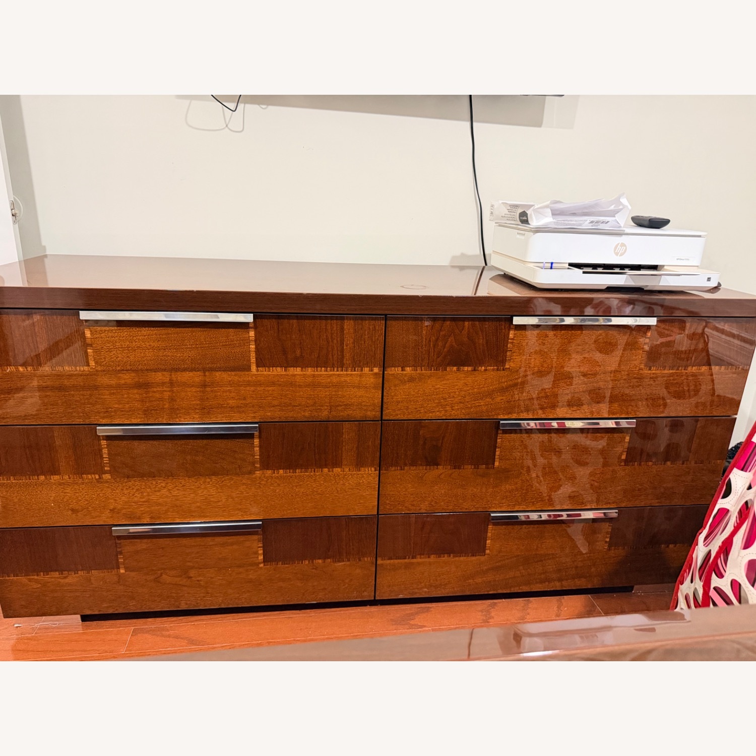 ItalModern Other Dark Brown Wood Dresser - image-1