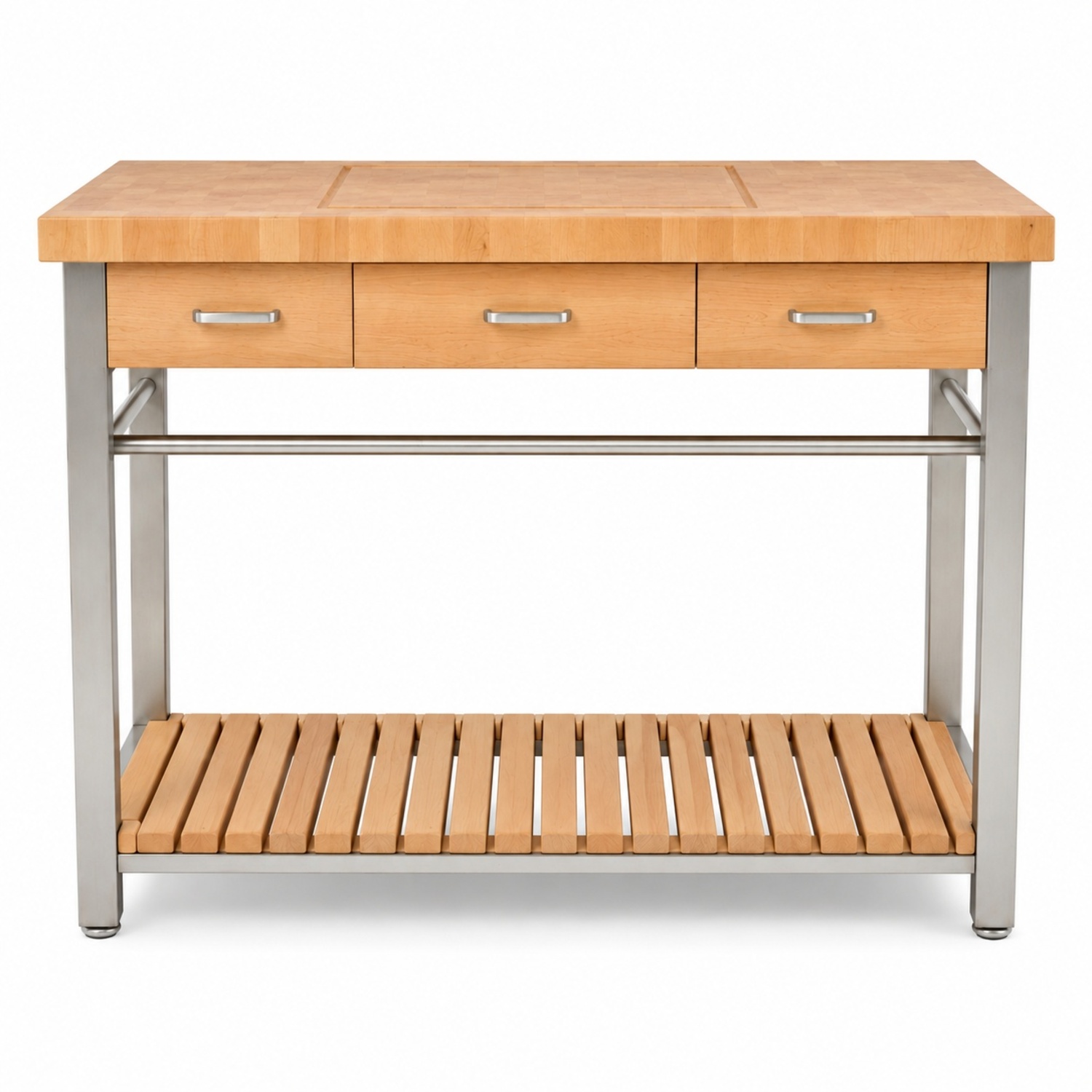 Williams Sonoma Boos Butcher Block Kitchen Island - image-7