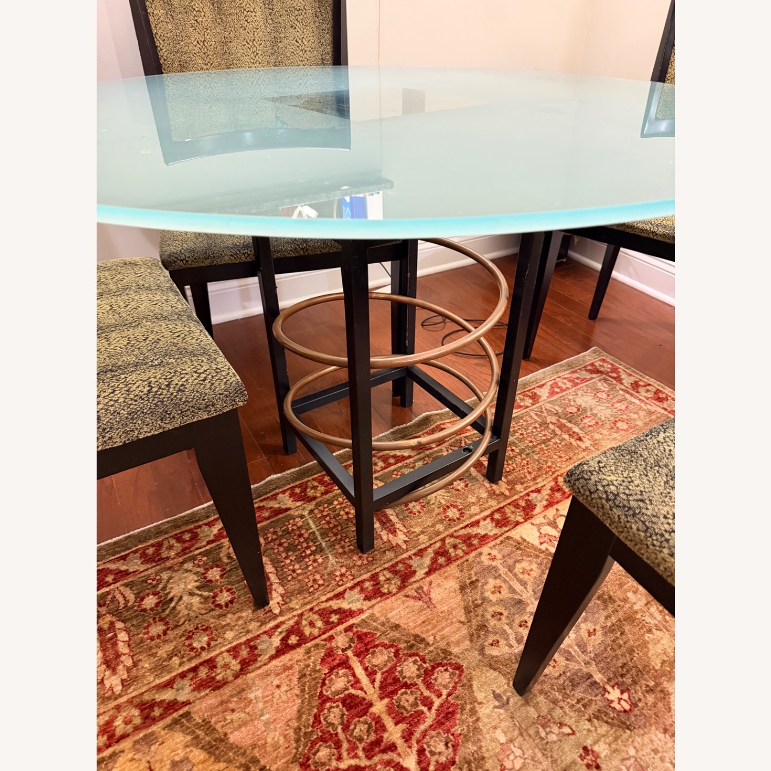 PACE Collection Natural Glass Dining Table - image-3
