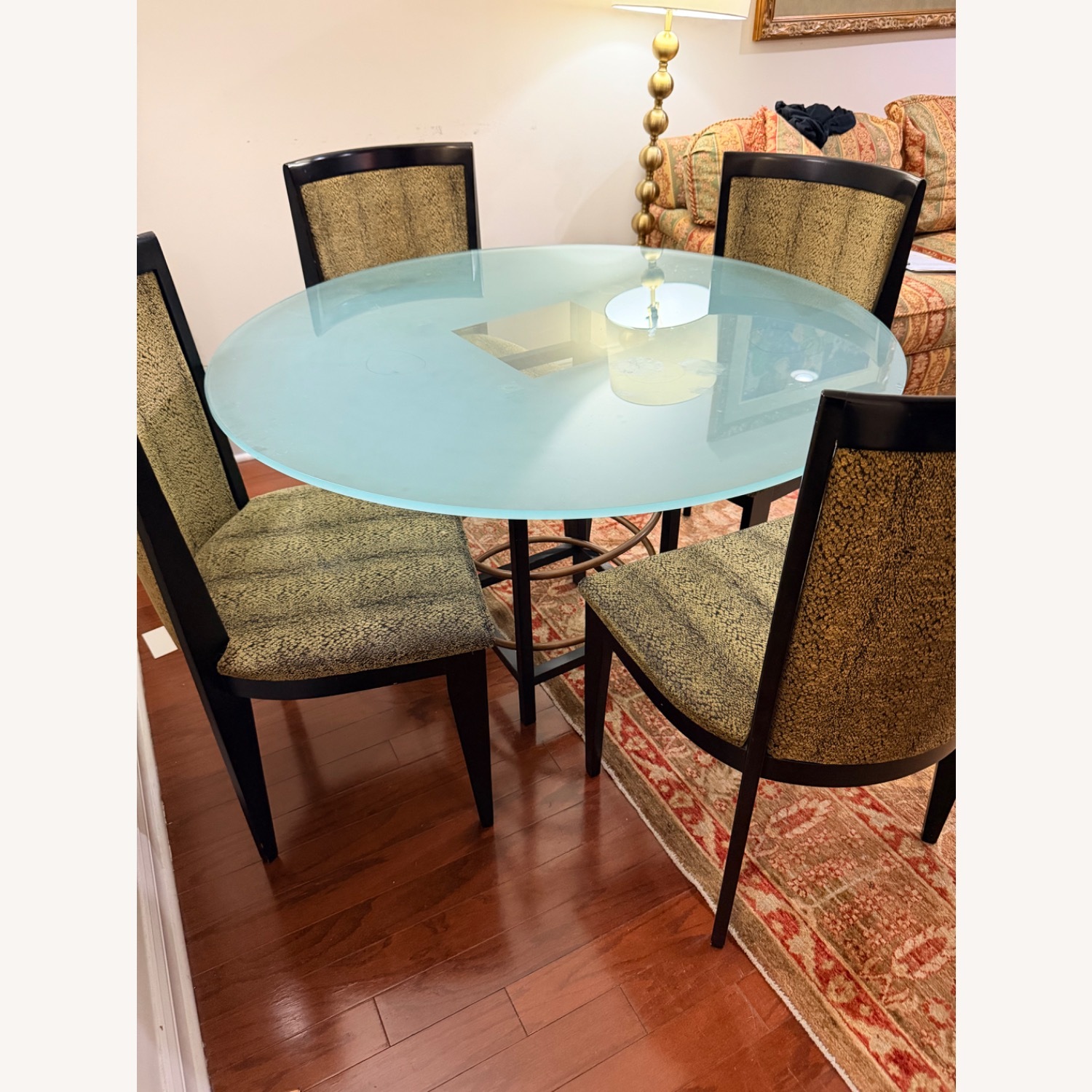 PACE Collection Natural Glass Dining Table - image-1