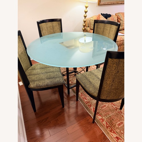 Used PACE Collection Natural Glass Dining Table for sale on AptDeco