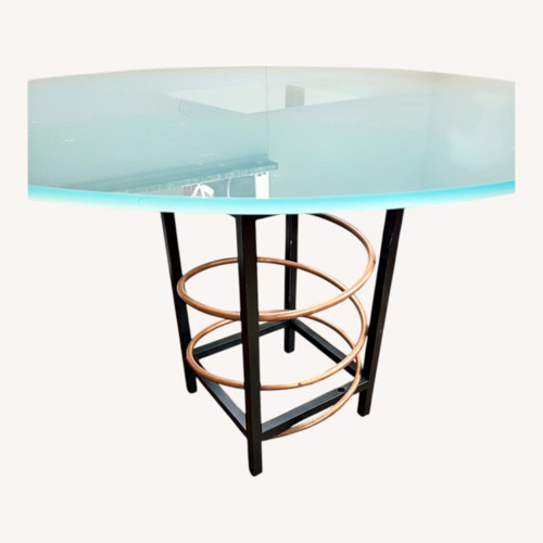 Used PACE Collection Natural Glass Dining Table for sale on AptDeco