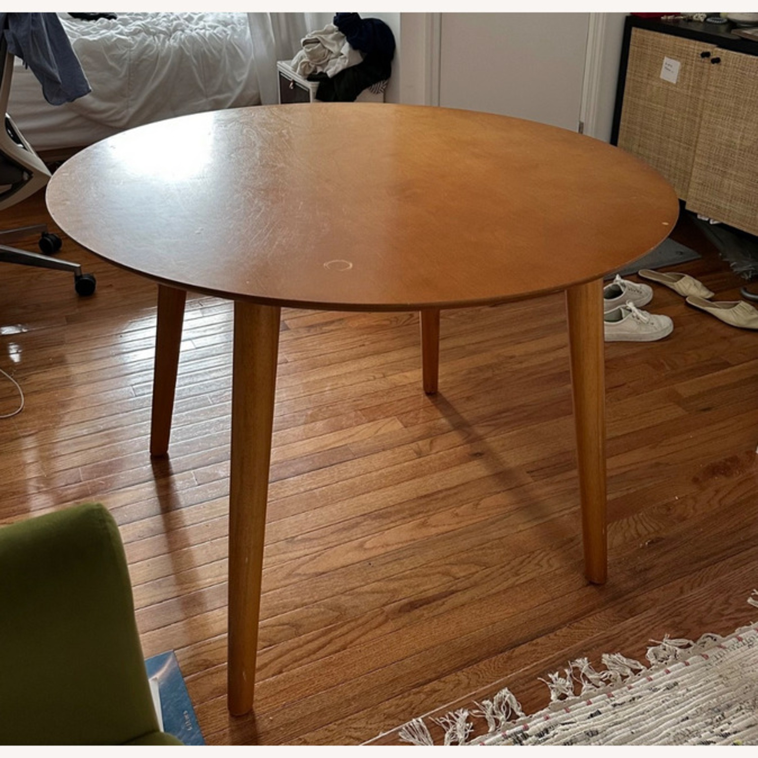 Crosley Furniture Light Brown Wood Dining Table - image-3