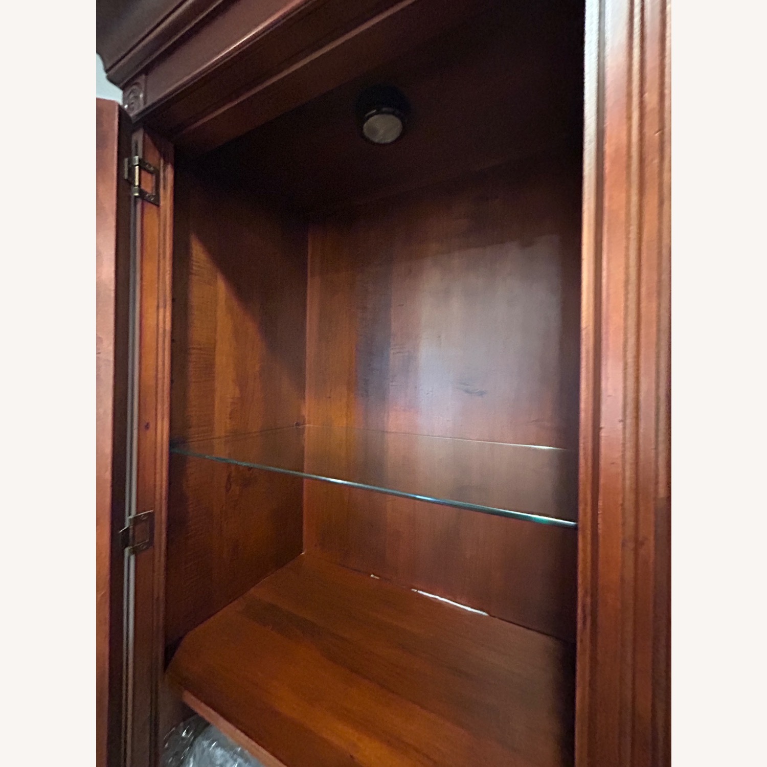 Ethan Allen Dark Brown Wood Wall Unit - image-6