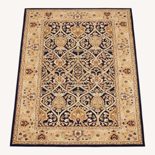 Used Safavieh Blue Wool Area Rug 8.3' x 11' for sale on AptDeco
