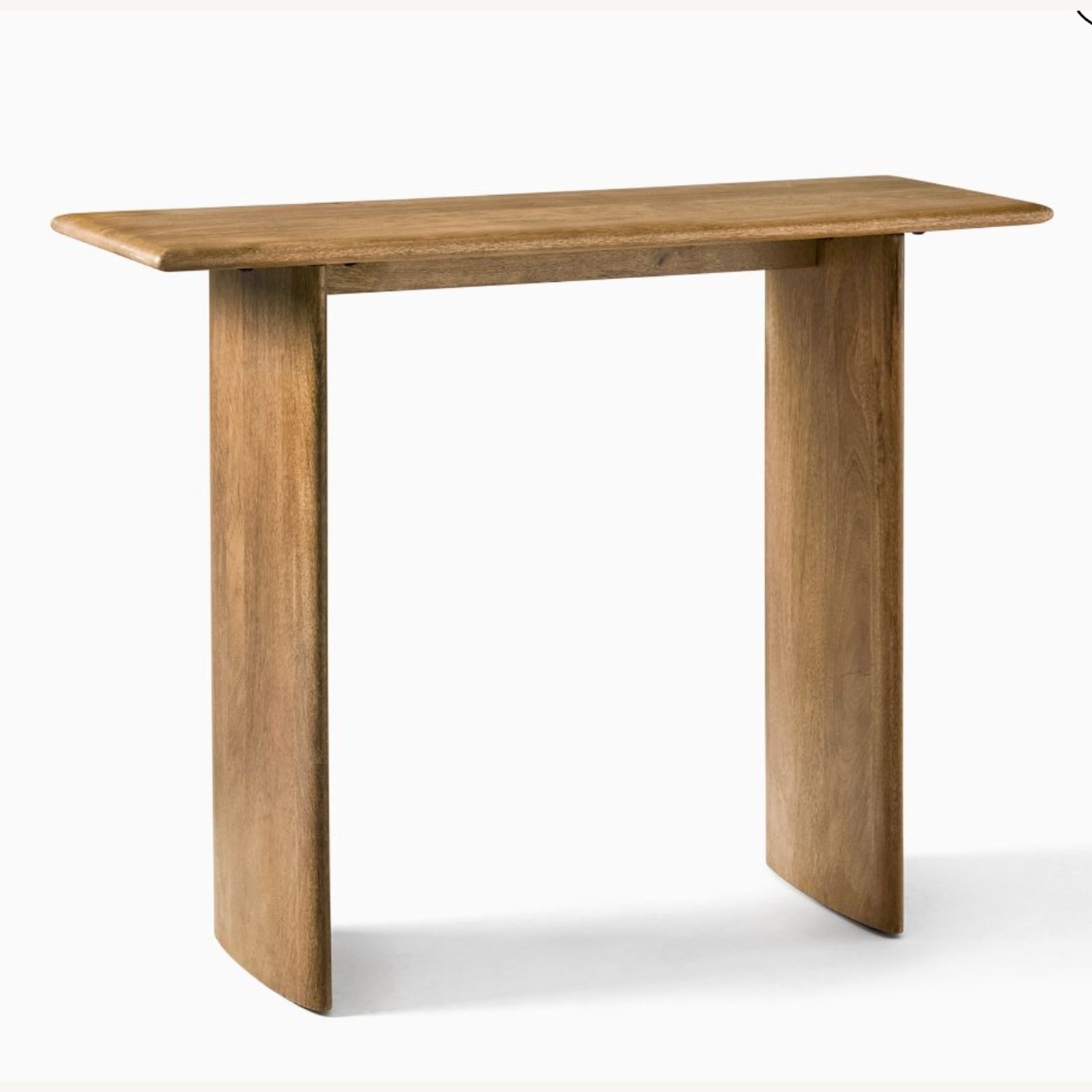 West Elm Anton Light Brown Wood Side Table - image-2