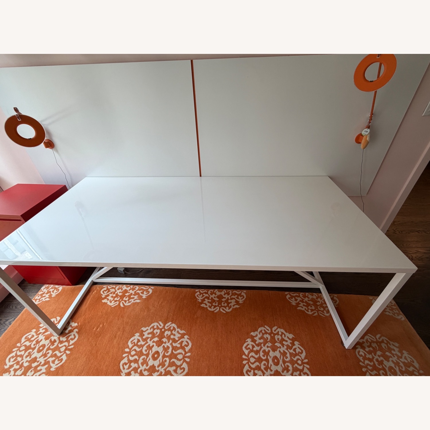 Blu Dot Strut White Desk - image-3