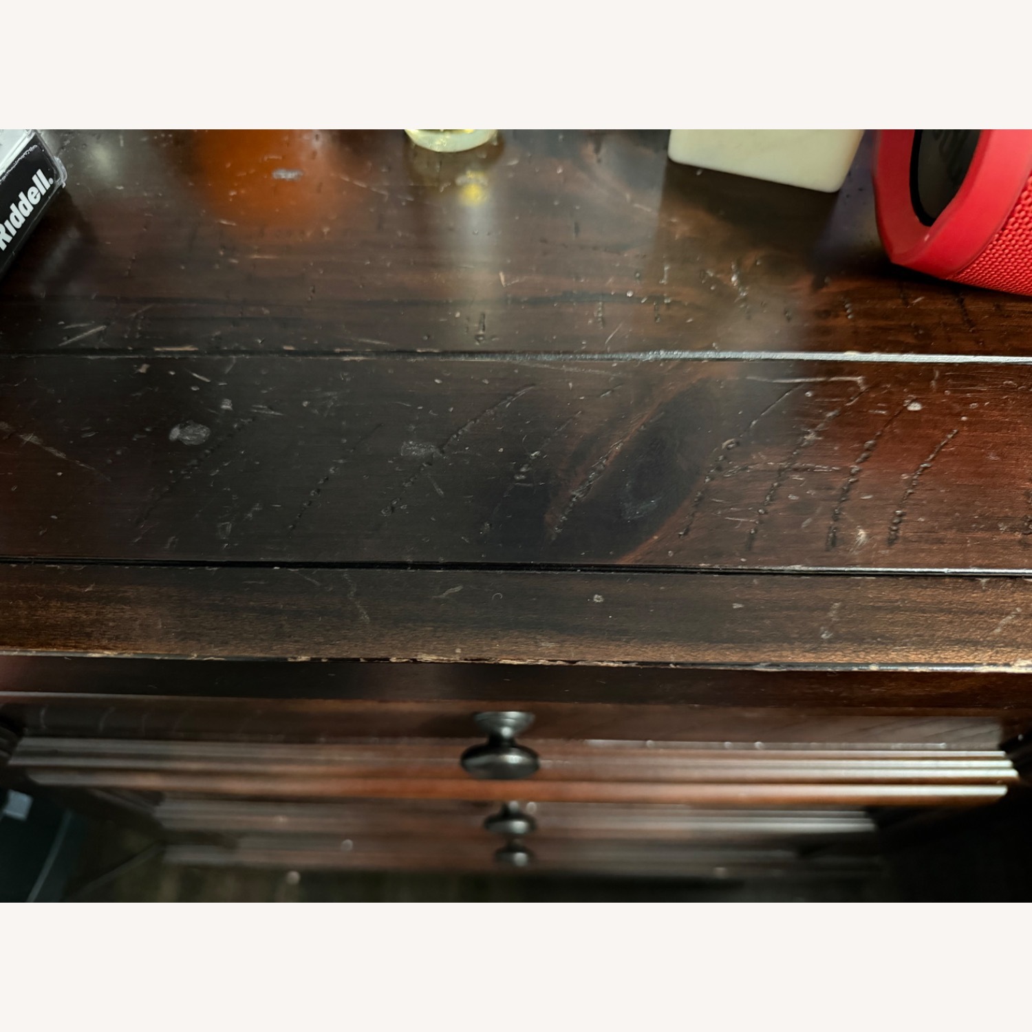 Vaughan Bassett  Dark Cherry Nightstand - image-3