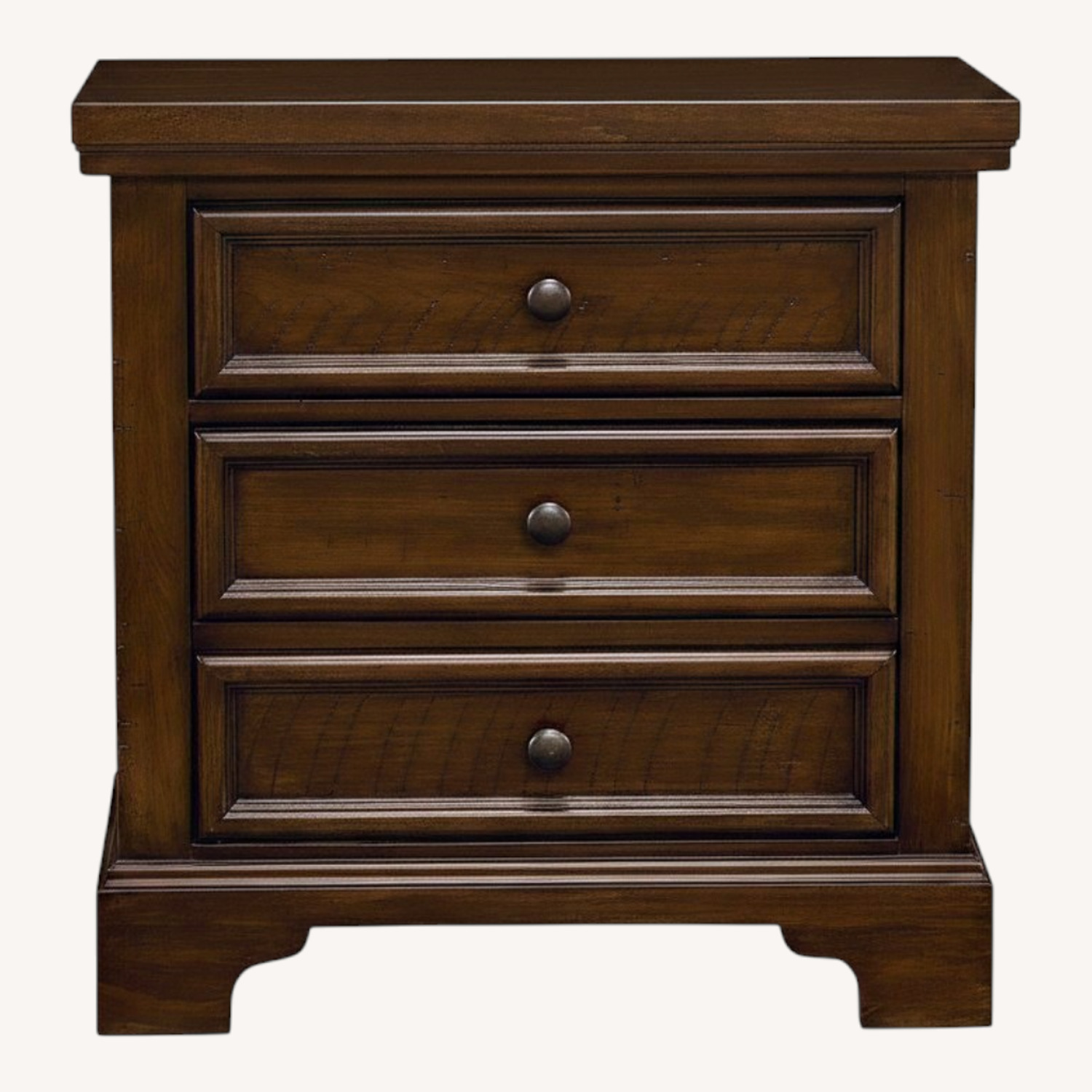 Vaughan Bassett  Dark Cherry Nightstand - image-7